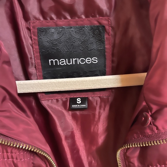 Maurices maroon Vest - Picture 2 of 3